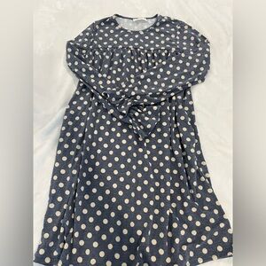 Polka Dot Long Sleeve Dress